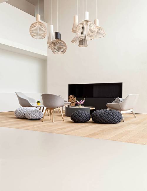 Cast floormellow liquidfloors Hautekeete bathroom