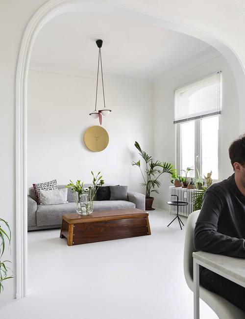 Liquidfloors Mellow pu gietvloer herenhuis Brussel