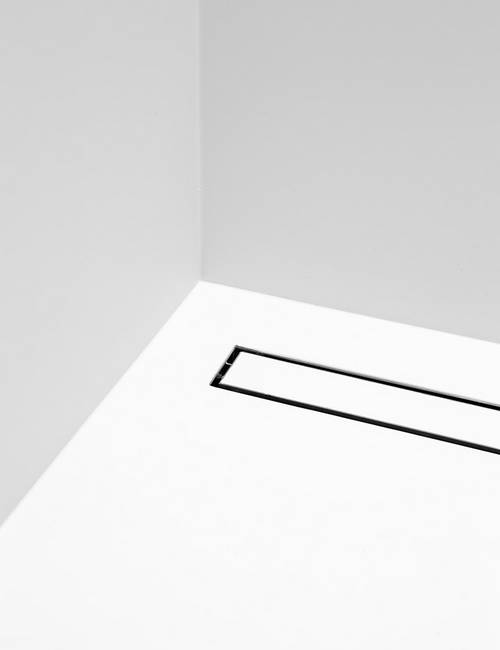 Liquidfloors Mellow pu gietvloer badkamer douche privéwoning Oostkamp