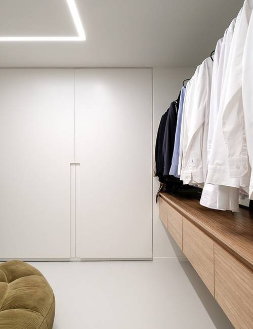 Liquidfloors Mellow pu gietvloer slaapkamer privéwoning Genappe