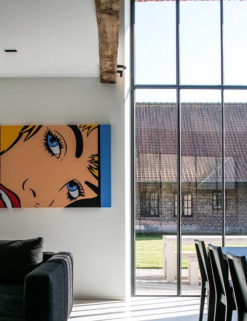 Liquidfloors Mellow pu gietvloer architectenwoning Ieper