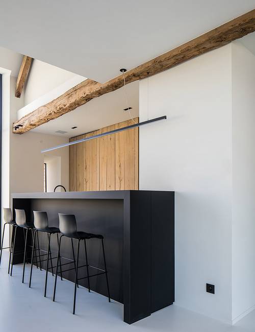 Liquidfloors Mellow pu gietvloer architectenwoning Ieper