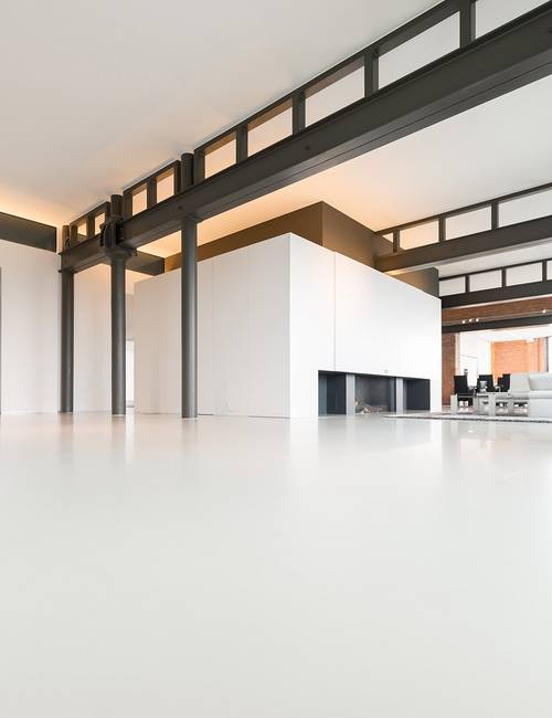 Liquidfloors Mellow pu gietvloer in loft Gent