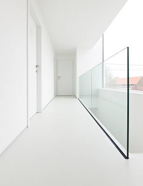 Liquidfloors Mellow pu gietvloer woonkamer privéwoning Kluisbergen