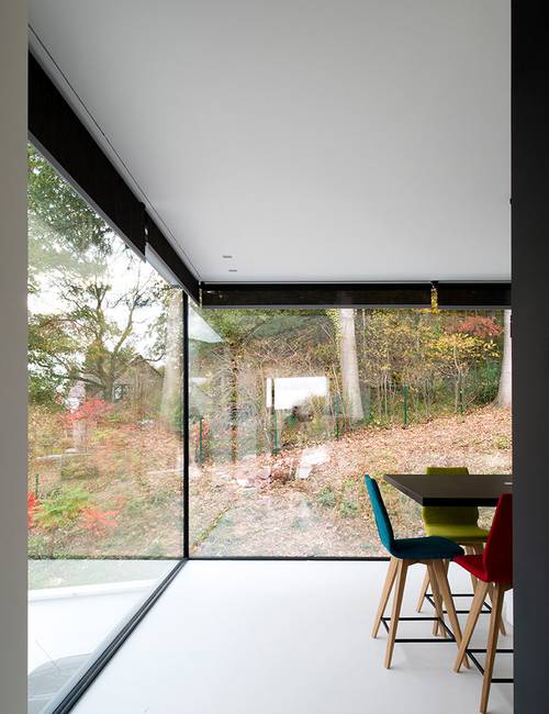 Liquidfloors Mellow pu gietvloer eetkamer privéwoning Genappe