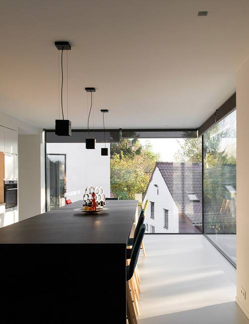 Liquidfloors Mellow pu gietvloer keuken privéwoning Genappe