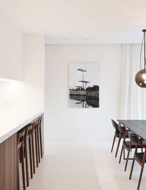 Sols coulés - Liquidfloors - Northern White - Blanc Nordique - Luc De Beir