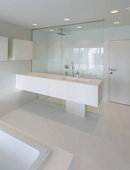 Liquidfloors Mellow pu gietvloer privéwoning Oostende