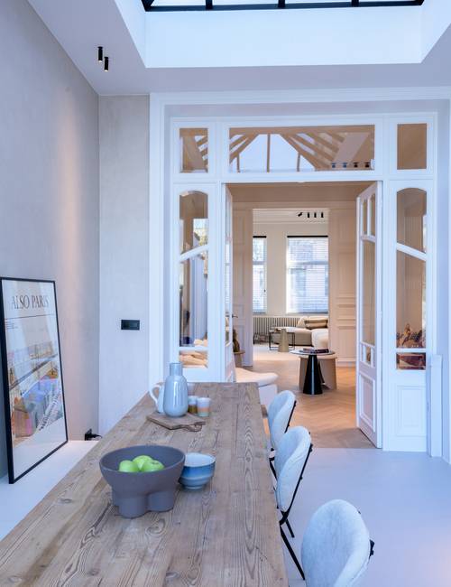 Socrete herenhuis Gent keuken