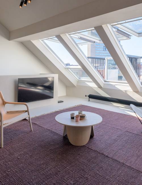 Socrete herenhuis Gent zolder