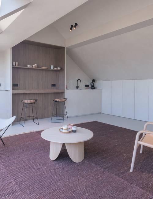 Socrete herenhuis Gent zolder