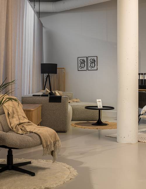 showroom met zithoek