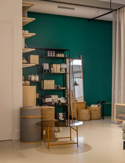 interieur showroom decoratiewinkel