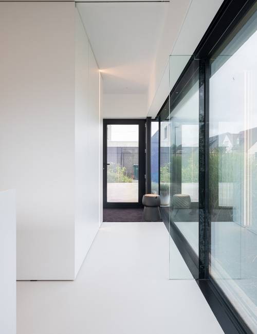 Liquidfloors Mellow pu gietvloer in architectenwoning Oudenaarde