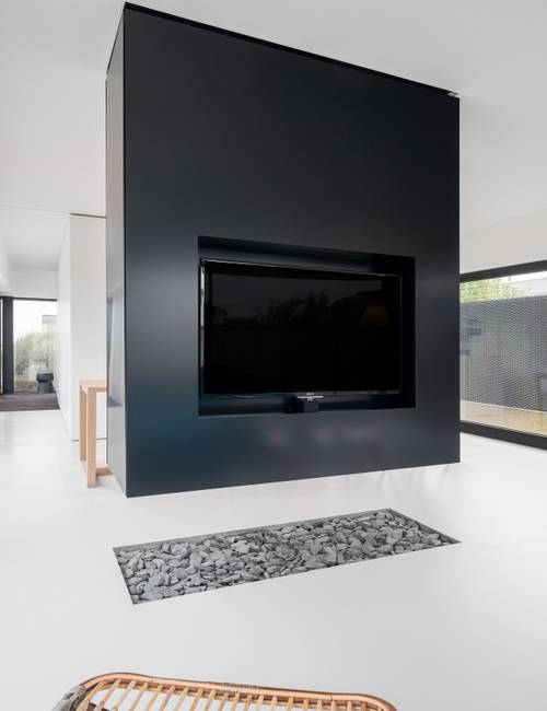 Liquidfloors Mellow pu gietvloer in architectenwoning Oudenaarde