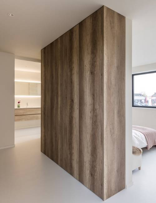 Liquidfloors Mellow pu gietlvoer in slaapkamer kijkwoning Zulte