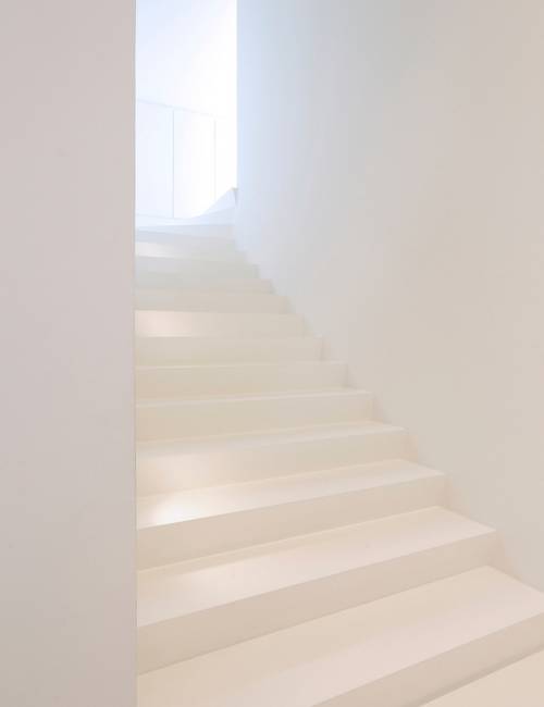 Liquidfloors Mellow pu gietvloer trap privéwoning