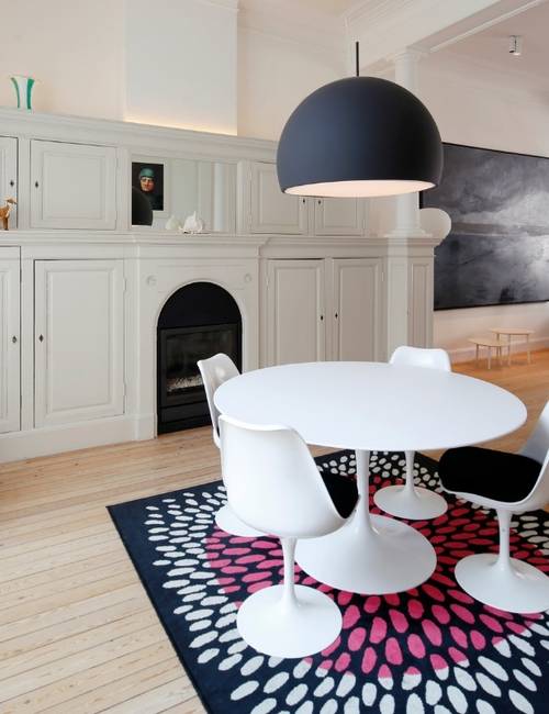 Liquidfloors Mellow pu gietvloer in eetkamer privéwoning