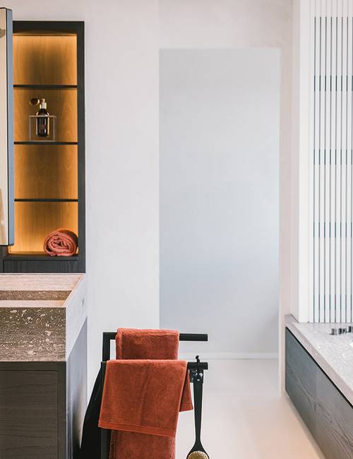 badkamer socrete vloer bad