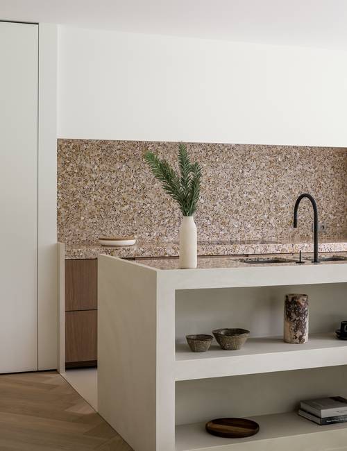 Maatkast in keuken met Socrete