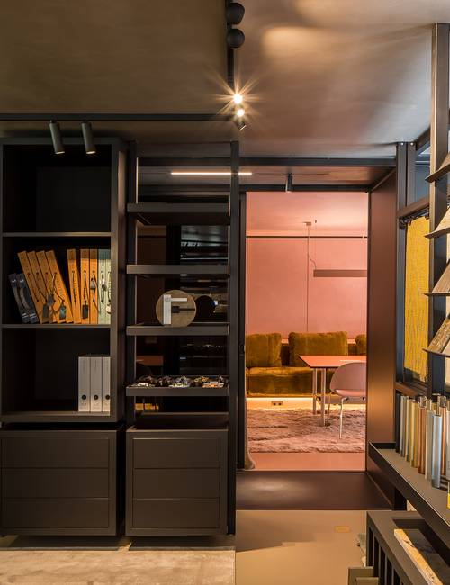 The hub moodboarding space