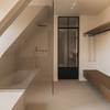 bathroom with bath in socrete