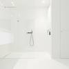 Liquidfloors Mellow pu gietvloer badkamer douche privéwoning Harelbeke