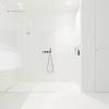 Liquidfloors Mellow pu gietvloer badkamer douche privéwoning Harelbeke