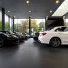 Liquidfloors Endur gietvloer garage showroom Kortrijk