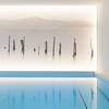 Résidence wellness piscine - Liquidfloors. sols coulés Mellow - couleur Spring White