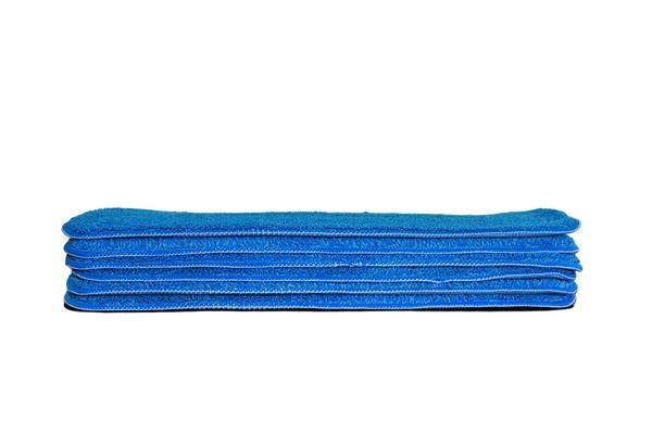 Blauwe microvezel schrobmoppen voor onderhoud van Liquidfloors gietvloeren