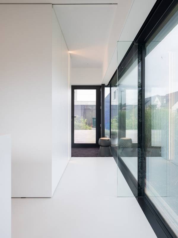 Liquidfloors Mellow pu gietvloer in architectenwoning Oudenaarde